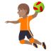 🤾🏽 person playing handball: medium skin tone display on JoyPixels